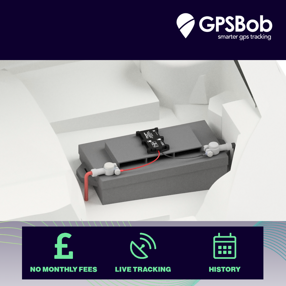 5 Year Two-wire GPS Vehicle Tracker - GPSBob