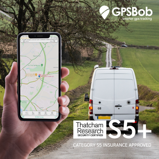 4G GPSBob Mongoose S5 Plus UK Insurance Approved Thatcham Van Tracker - GPSBob