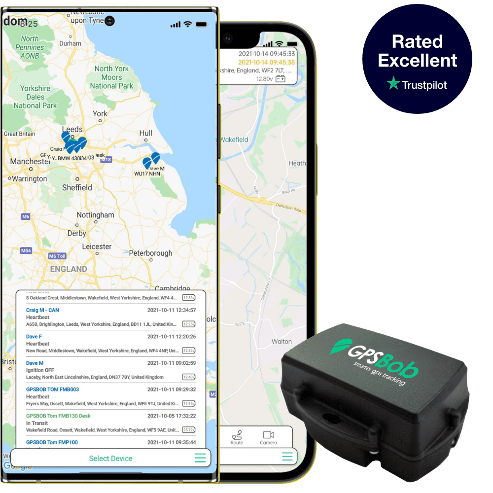 4G GPSBob Mongoose S7 Self-Install UK Insurance Approved Thatcham Tracker - GPSBob