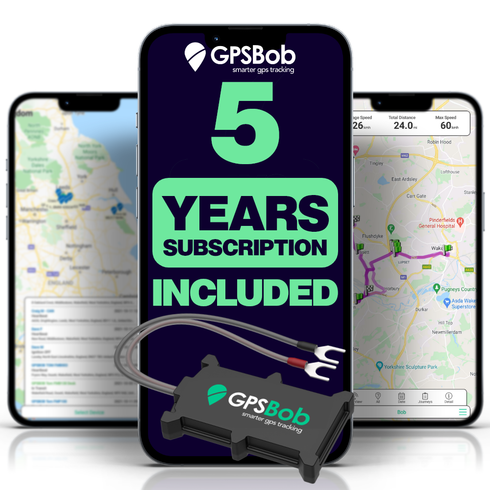 5 Year Two-wire GPS Vehicle Tracker