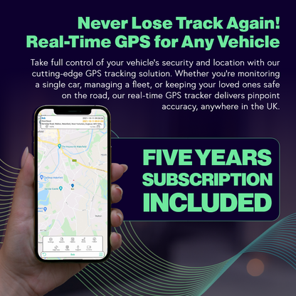 5 Year Two-wire 4G GPS Vehicle Tracker