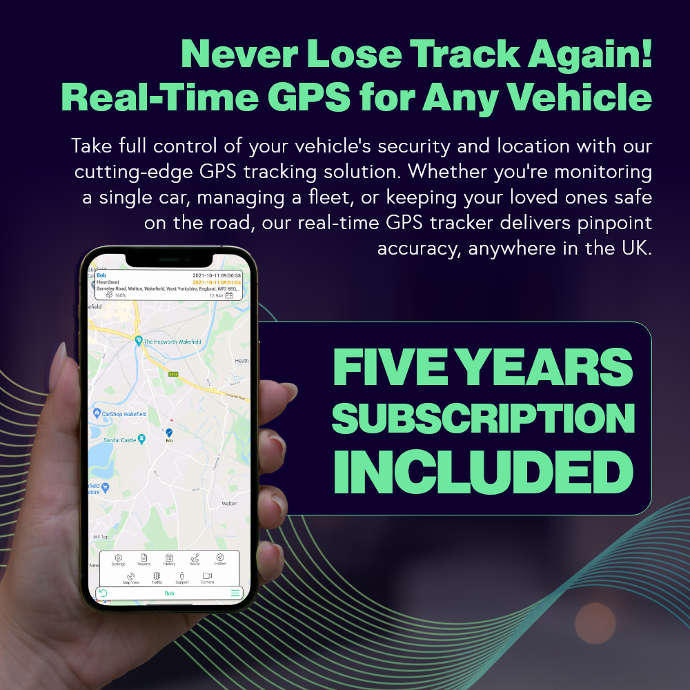 5 Year 4G OBD GPS Vehicle Tracker