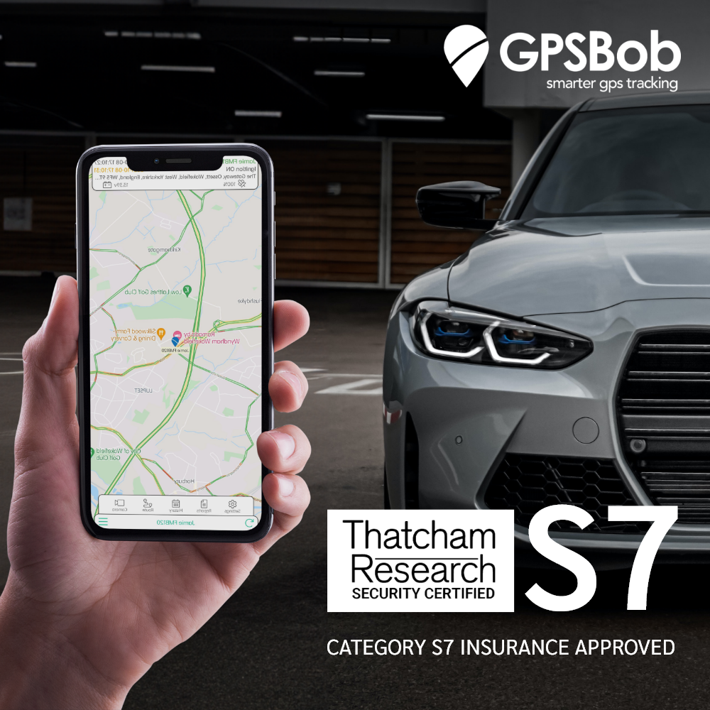 4G GPSBob Mongoose S7 Thatcham-Approved Tracker – UK Insurance-Approved GPS Tracking for Vehicle Security