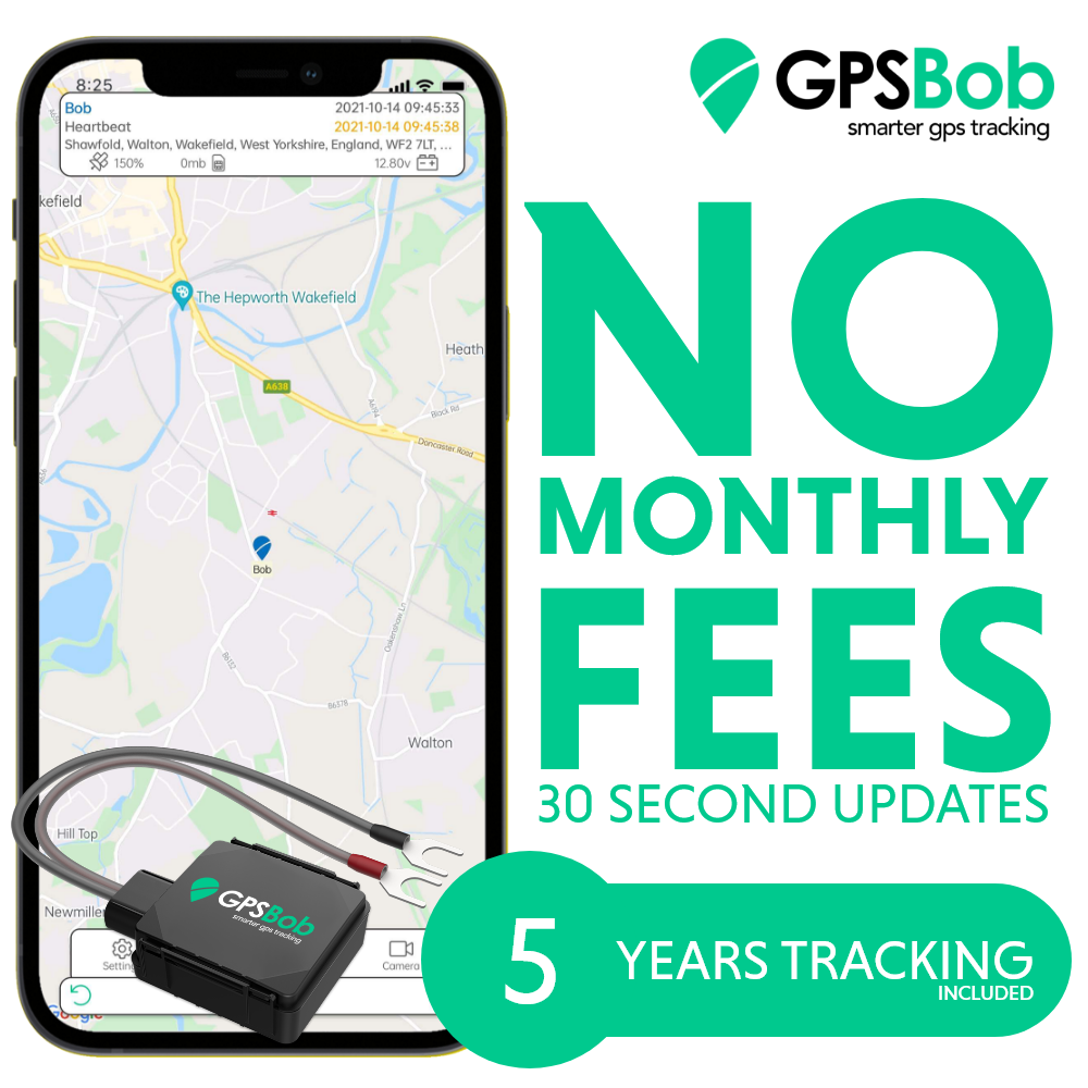 GPS tracker no monthly fees